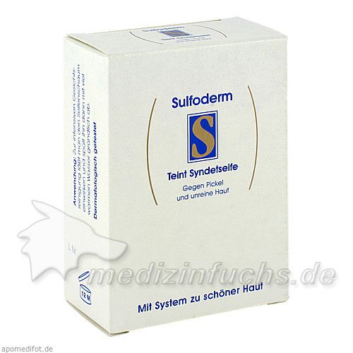 SULFODERM S Teint Syndetseife, 100 G