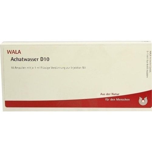 Achatwasser D10, 10X1 ML