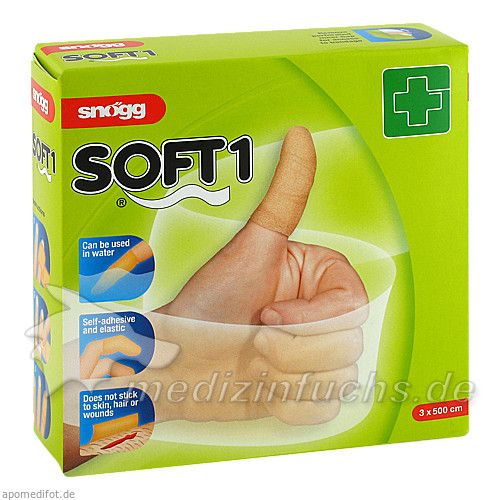 SNOEGG Soft-Bind 3 cmx5 m Verband einges., 1 ST