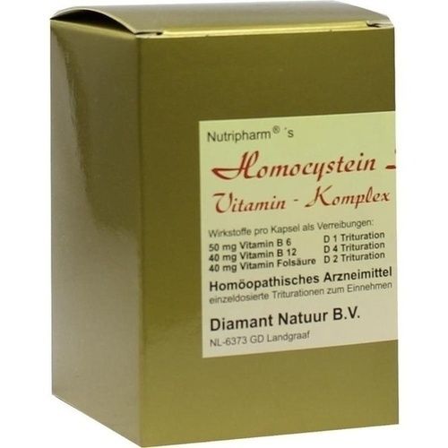 HOMOCYSTEIN Stoffwechsel-Vitamin-Komplex Kapseln, 60 ST