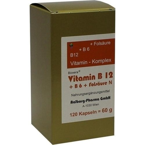 VITAMIN B12+B6+Fols, 120 ST