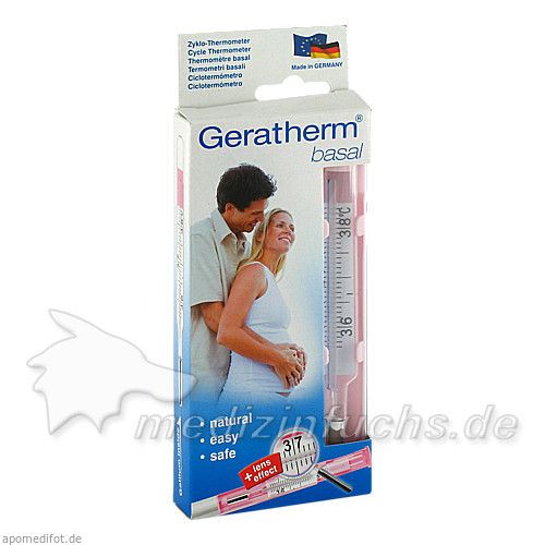 Geratherm Zyklothermometer ohne Quecksilber, 1 ST