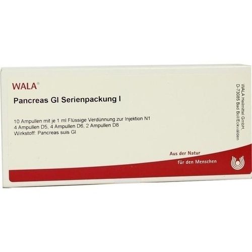 Pancreas Gl Serienpackung I, 10X1 ML