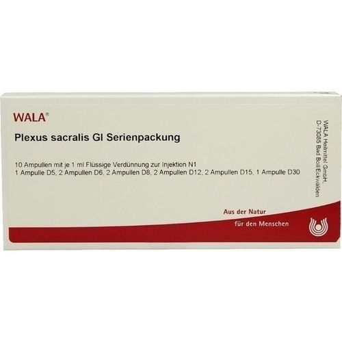 Plexus sacralis Gl Serienpackung, 10X1 ML