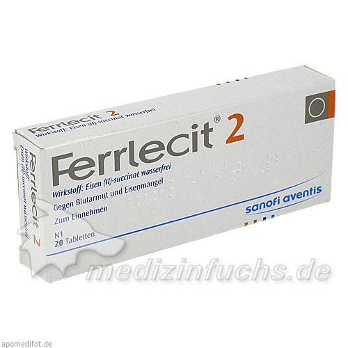 FERRLECIT 2, 20 ST