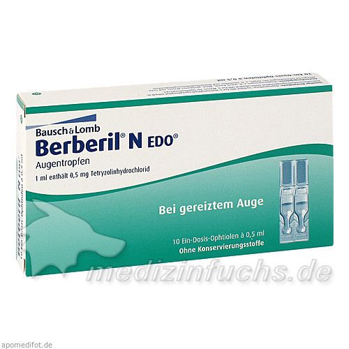 Berberil N EDO, 10X0.5 ML