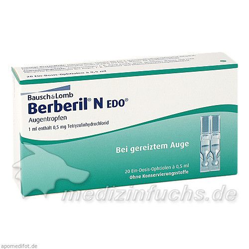 Berberil N EDO, 20X0.5 ML