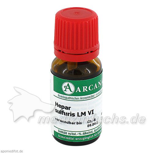 HEPAR SULFUR ARCA LM 6, 10 ML