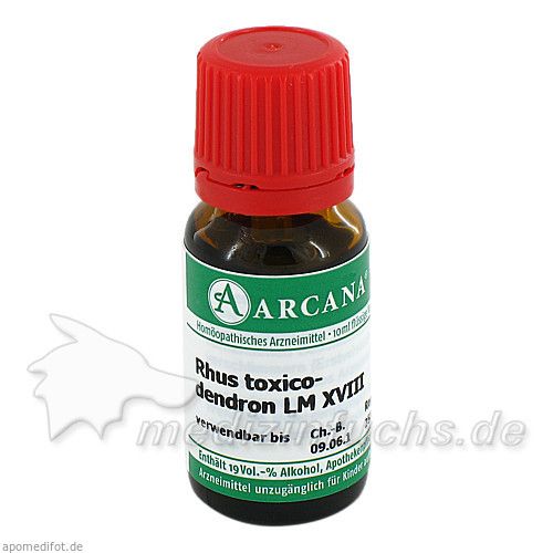 RHUS TOXICODENDRON LM 18, 10 ML