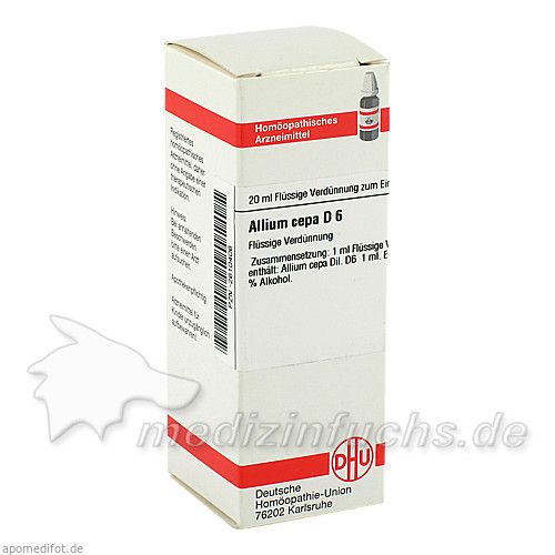 ALLIUM CEPA D 6, 20 ML