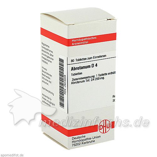 ABROTANUM D 4, 80 ST