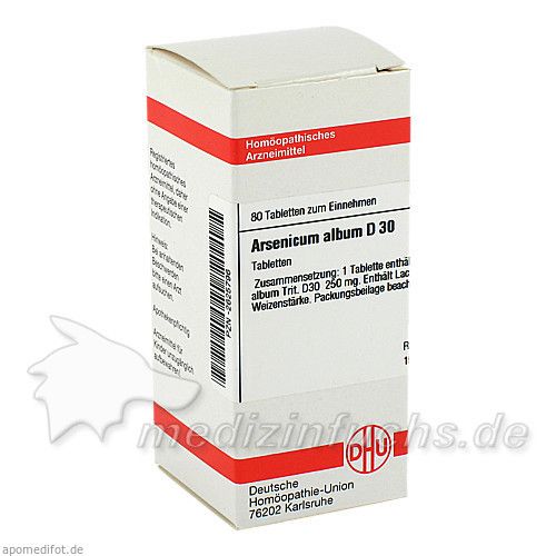 ARSENICUM ALB D30, 80 ST