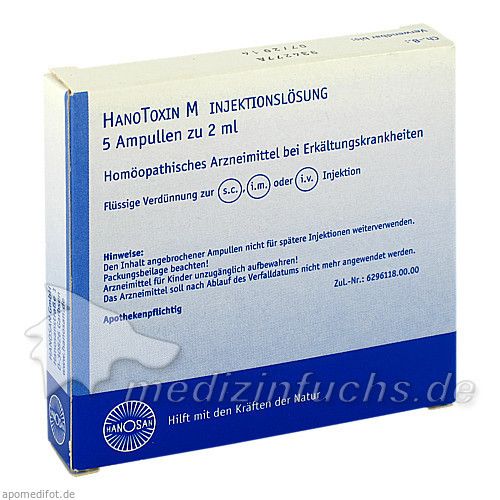 Hanotoxin M Injektionslösung, 5X2 ML