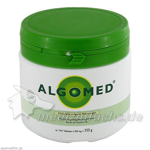 Algomed Chlorella vulgaris Mikroalgen 300mg, 350 G