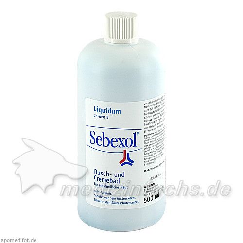 SEBEXOL LIQUIDUM DUSCH+CRE, 500 ML