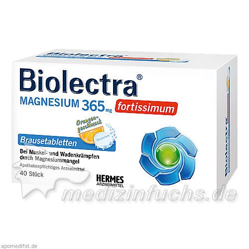 Biolectra Magnesium 365 fortissimum Orange, 40 ST