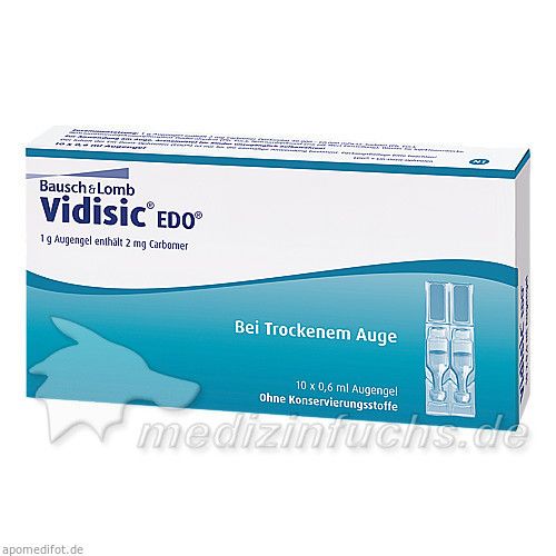 VIDISIC EDO Augengel, 10X0.6 ML