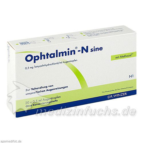 Ophtalmin N sine, 20X0.5 ML