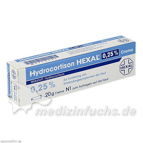 Hydrocortison-HEXAL 0.25% Creme, 20 G