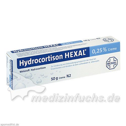 Hydrocortison-HEXAL 0.25% Creme, 50 G