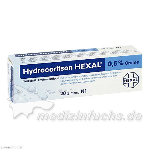 Hydrocortison-HEXAL 0.5% Creme, 20 G