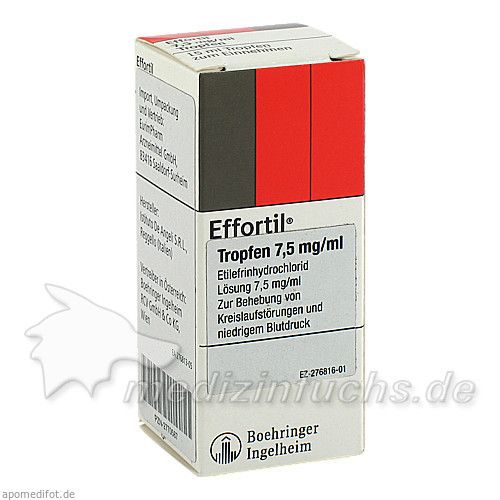 Effortil Lösung zum Tropfen, 15 ML