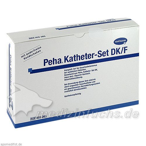 PEHA KATHETER SET DK/F, 1 ST