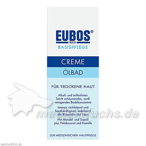 EUBOS CREME OELBAD, 200 ML