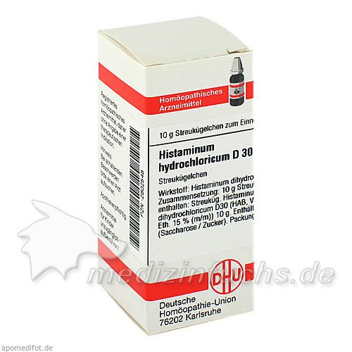 HISTAMINUM HYDROCHLOR D30, 10 G