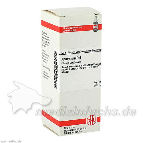 APOCYNUM D 6, 50 ML