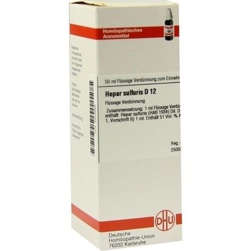 HEPAR SULF D12, 50 ML