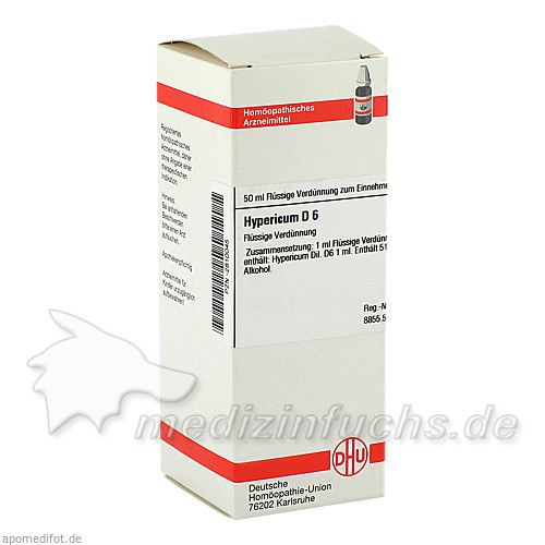 HYPERICUM D 6, 50 ML