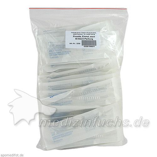 Pinzette Einmal steril, 50 ST