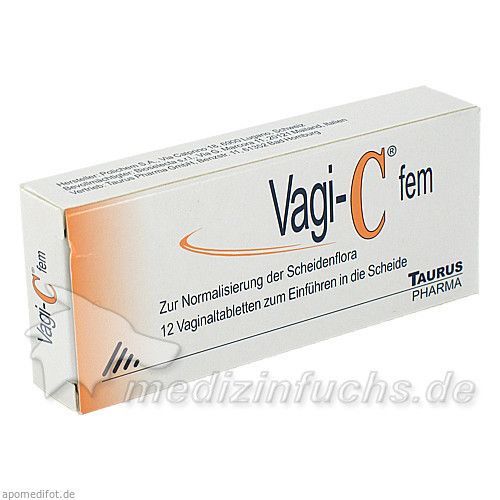 VAGI C Fem Vaginaltabletten, 12 ST