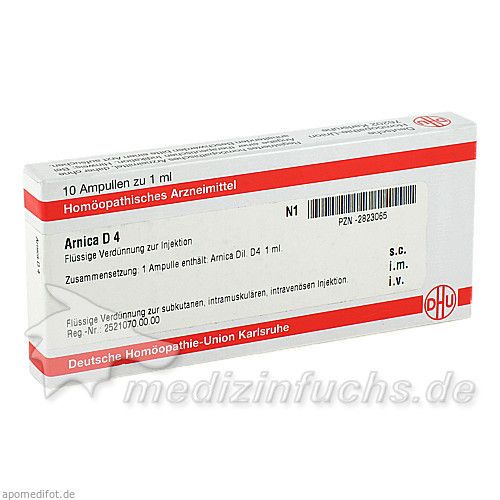 ARNICA D 4 Ampullen, 10X1 ML