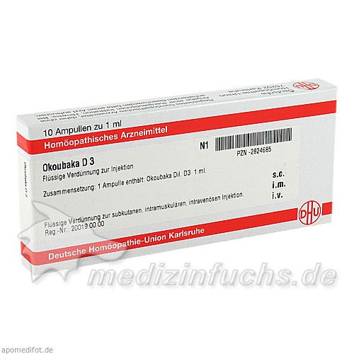 OKOUBAKA D 3 Ampullen, 10X1 ML