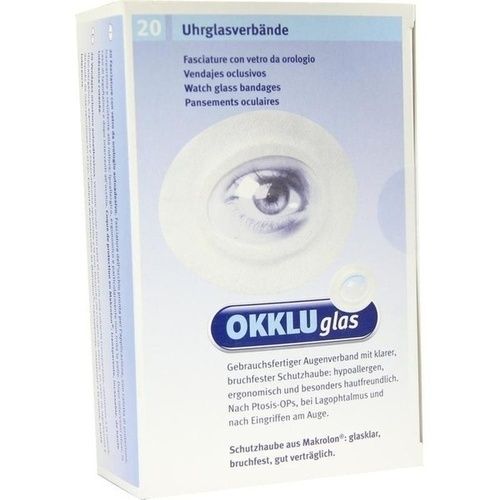 OKKLUGLAS Uhrglasverband, 20 ST