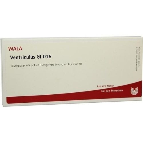 VENTRICULUS GL D 15 Ampullen, 10X1 ML