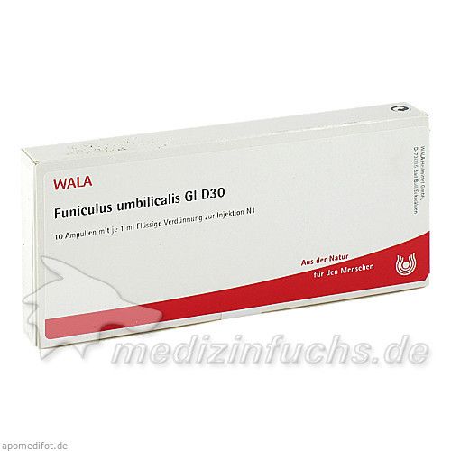 FUNICULUS UMBILICAL GL D30, 10X1 ML