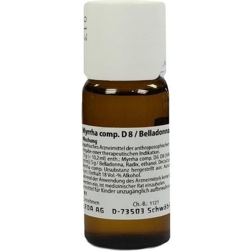 Myrrha comp. D8/Belladonna Radix D10 aa, 50 ML