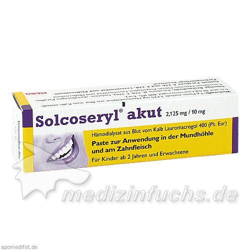 Solcoseryl akut, 5 G