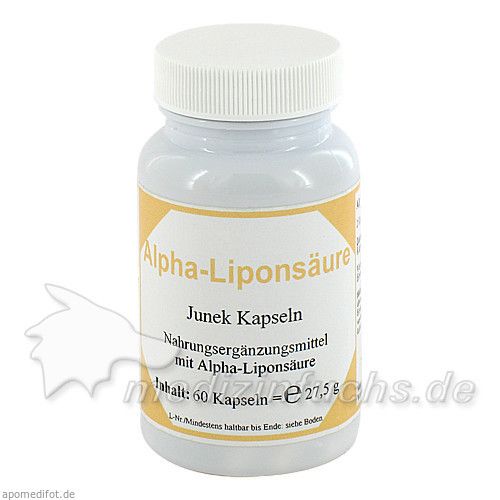 Alpha - Liponsäure Junek Kapseln, 60 ST