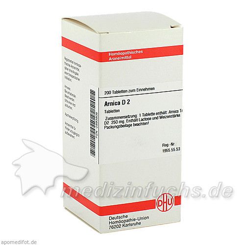 ARNICA D 2, 200 ST