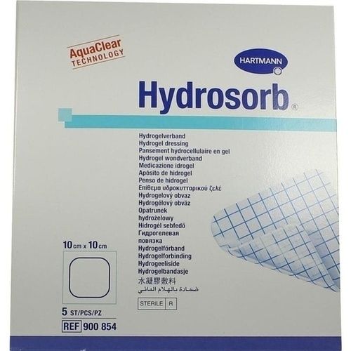 Hydrosorb Wundverband 10x10cm, 5 ST