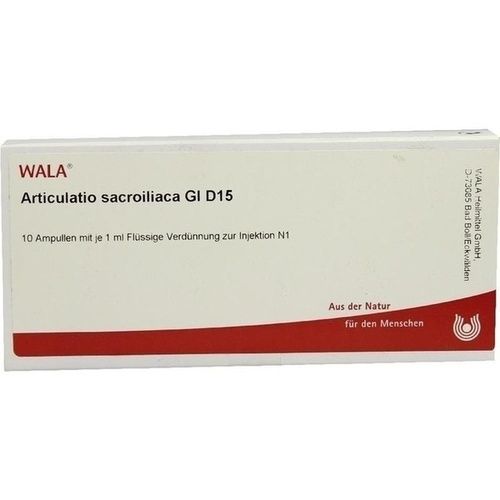 ARTICULATIO SACROIL GL D15, 10X1 ML