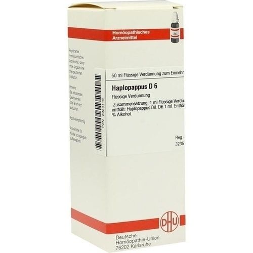 HAPLOPAPPUS D 6, 50 ML