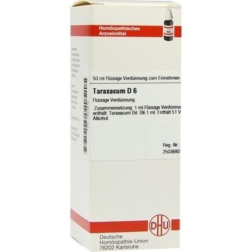 TARAXACUM D 6, 50 ML