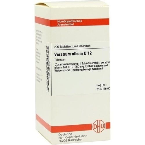 VERATRUM ALBUM D 12 Tabletten, 200 ST