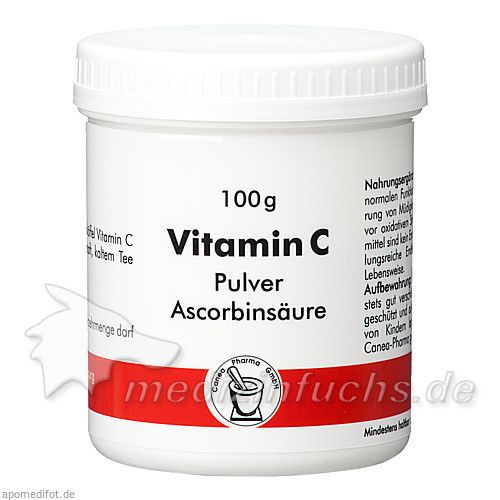 VITAMIN C Canea Pulver, 100 G