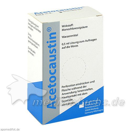 Acetocaustin LÖ FP MP, 0.5 ML